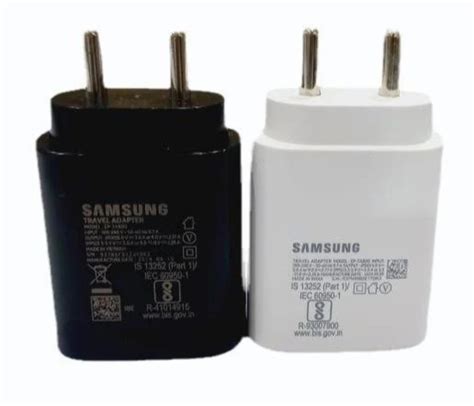 Electric 25 Watt Samsung Mobile Charger Adapter, ABS at Rs 500/set in ...