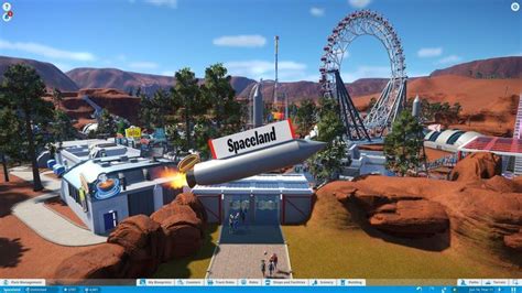 Spaceland Park: My work in progress Sci-fi theme park! - Album on Imgur Coaster Design, Dark ...