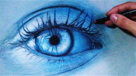 Realistic Blue Eyeball