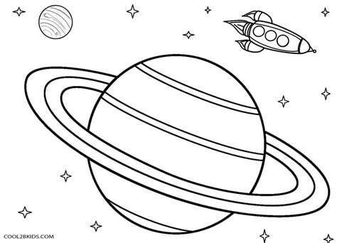 Printable Planet Coloring Pages For Kids | Cool2bKids