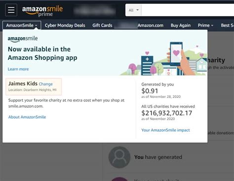 We are now an Amazon Smile charity – Jaime’s Kids