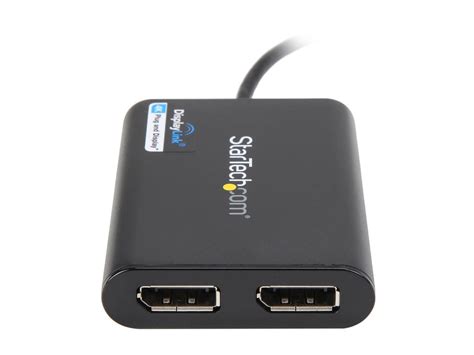 StarTech.com USB32DP24K60 USB to Dual DisplayPort Adapter - Newegg.com - Newegg.com