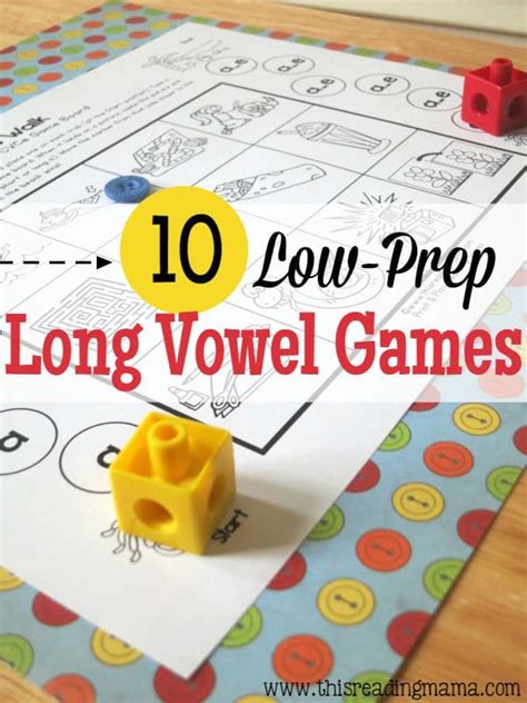 Free long vowel games - The Measured Mom