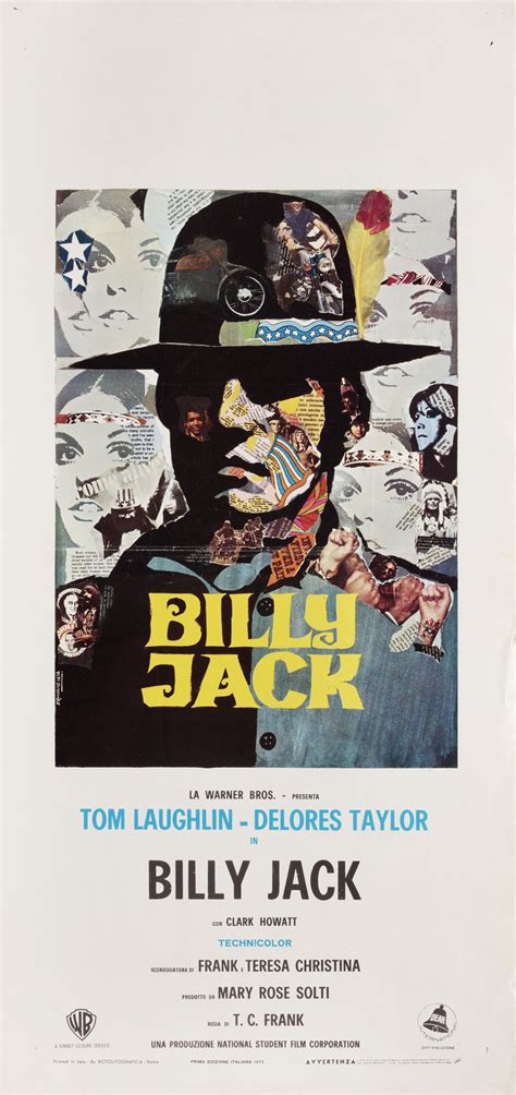 Billy Jack Original 1971 Italian Locandina Movie Poster - Posteritati Movie Poster Gallery