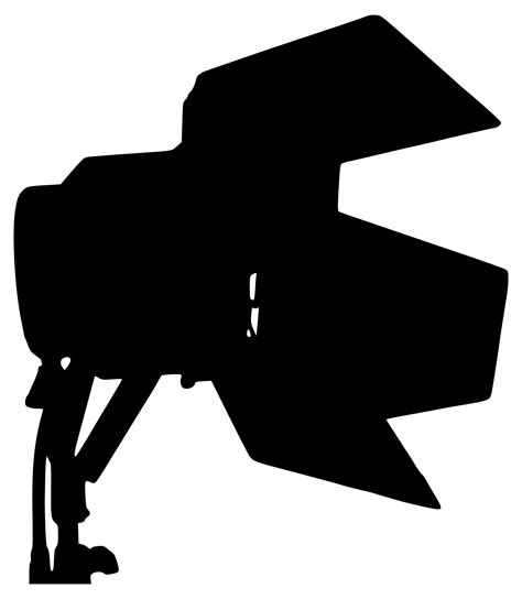 Stage Lights Silhouette at GetDrawings | Free download