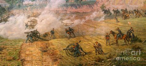 Gettysburg Cyclorama Detail One Digital Art by Randy Steele