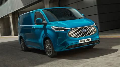 2024 Ford E-Transit Custom electric van revealed, confirmed for ...