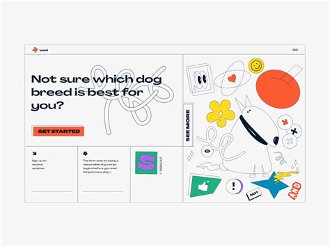 Dog Breed Selector// by Ekaterine Rogava on Dribbble