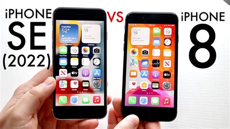 iPhone SE (2022) Vs iPhone 8! (Comparison) (Review) - YouTube