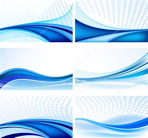 Abstract background vector set — Stock Vector © vanias #5351757