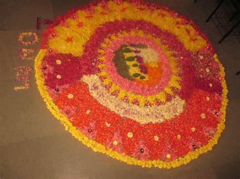 Onam Rangoli Competition - Reeds World School