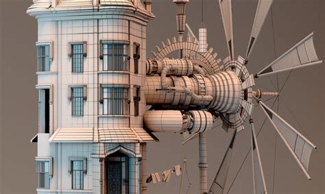 Make Your Own Steampunk House in 3D