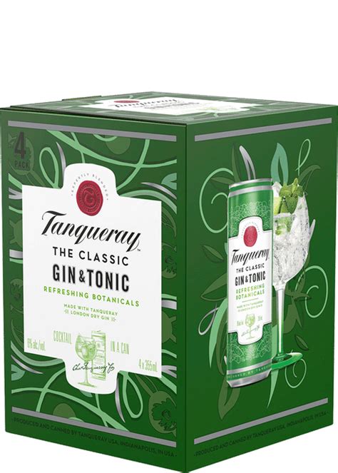 Tanqueray London Dry Gin & Tonic | Total Wine & More