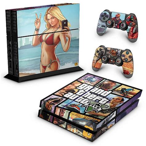 Ps4 Fat Skin - GTA V - Pop Arte Skins