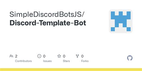 GitHub - SimpleDiscordBotsJS/Discord-Template-Bot