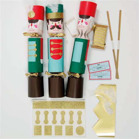 Diy Nutcracker Christmas Cracker Kit For 10 By Little Baby Company ...