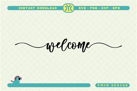 Welcome Sign SVG | Welcome SVG Graphic by ymckdesignstudio · Creative ...