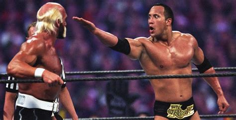 The Rock Shares What Hulk Hogan Told Him After Their WrestleMania X8 Match
