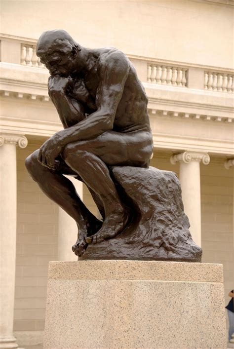 ARTPEDIA • Auguste Rodin - The Thinker, 1902. Bronze and...