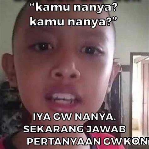 10 Meme 'Kamu Nanya?' Alif Cepmek Ini Ngeselin