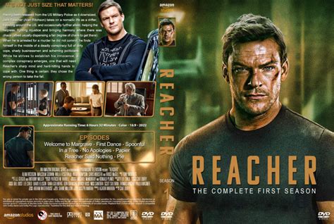 Reacher - Season 1 (2022) R1 Custom DVD Cover & Labels - DVDcover.Com