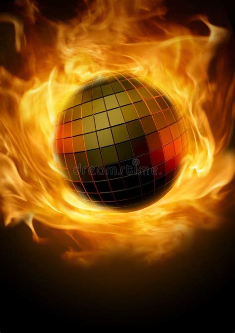 Disco inferno stock illustration. Image of music, club - 27057262