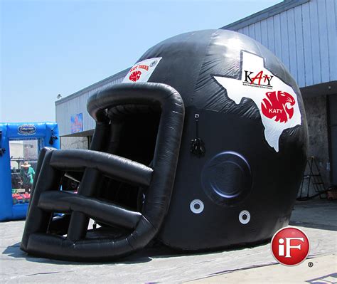 Custom Sports Team Helmets, Inflatable Sports Game, Football Helmet