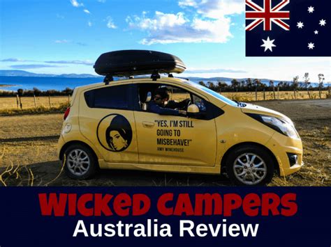 Wicked Campers Australia Review of My Mini Camper Car - Tony Travels