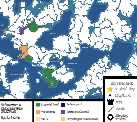 Map of the Triumvirate of Wolfingrad before its collapse. : r/mapmaking