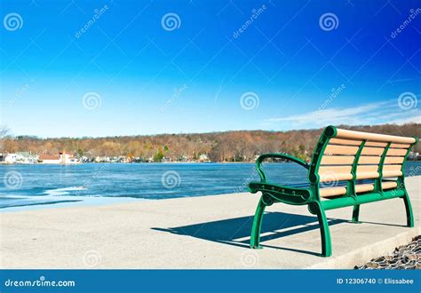 Lake in Winter stock photo. Image of lakefront, shoreline - 12306740