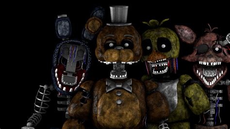 The Joy Of Creation Reborn Animatronics by espinoza0127 on DeviantArt