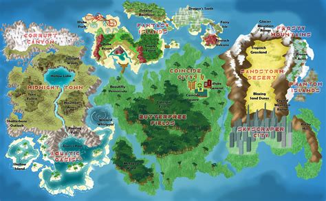 Fake Region Maps 1 favourites by Krocken on DeviantArt