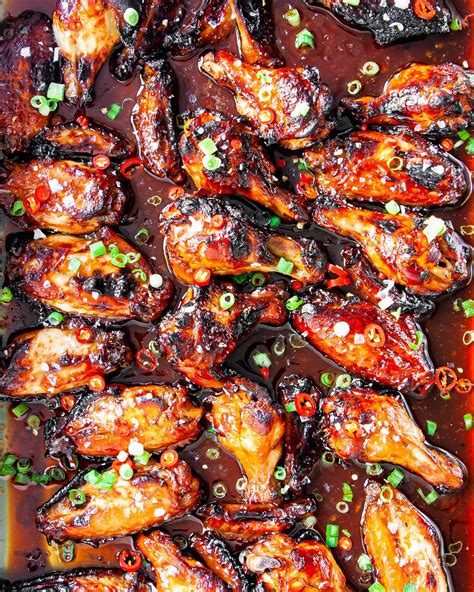 Sticky Honey Soy Chicken Wings | Recipe Cart