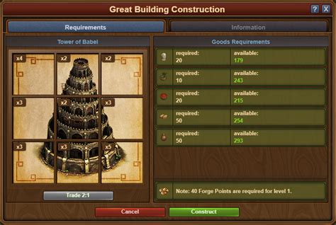 Great Buildings - Forge of Empires - Wiki EN