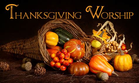 Join us for Thanksgiving Worship — Thursday, 10:00 a.m. at ELC – Evangelical Lutheran Church of ...