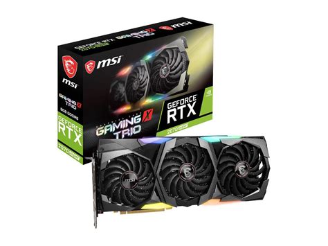 MSI GeForce RTX 2070 SUPER Video Card RTX 2070 SUPER GAMING X TRIO ...