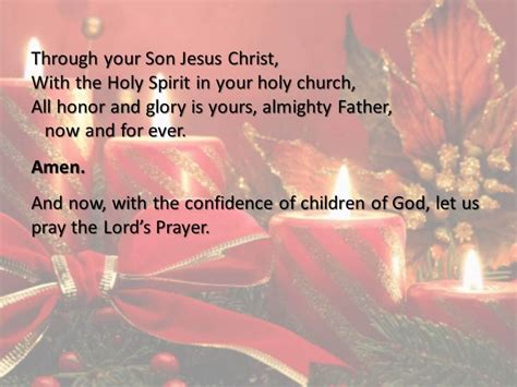 Sensing Online: Christmas Eve Litany for Holy Communion