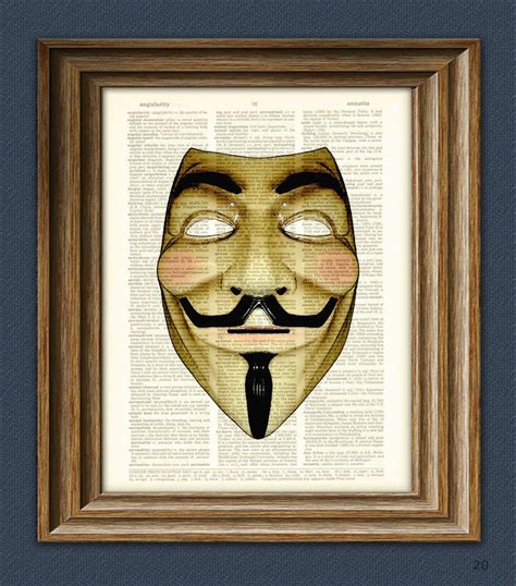 Guy Fawkes Mask Art Print mask illustration beautifully | Etsy in 2021 | Art prints, Masks art, Art