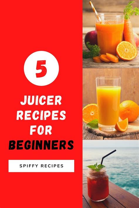 Top 5 Juicer Recipes Beginners | Easy juice recipes, Juicer recipes ...