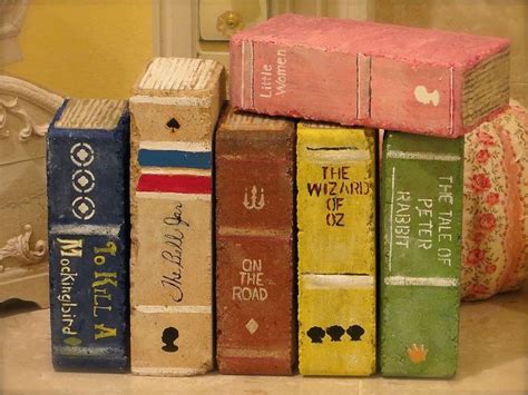 Painted Brick "Books" | Hometalk