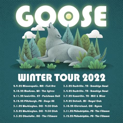 Goose Add Winter Tour Dates