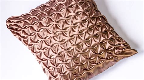 DIY Decorating ideas | Smocked Pillow Cover design | HandiWorks #109 ...