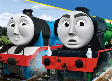 Gordon and The Flying Scotsman (Scott). Brother Engines. | Thomas and ...