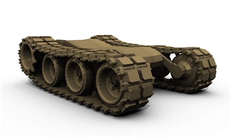 Tank treads - 3D test by Jio-Derako