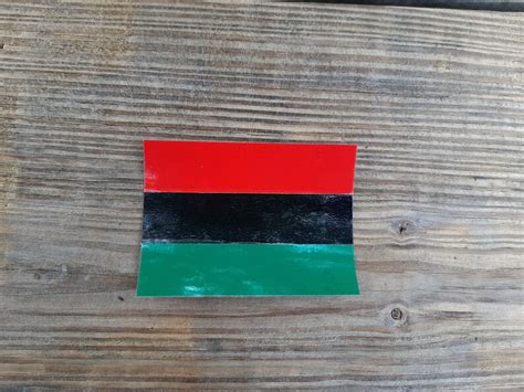 Black Liberation Flag sticker decal Newblackcode.com | Etsy