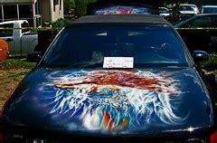 Car Art | I had to take a shot when I saw the unique art at … | Flickr