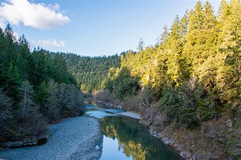 Mad River winding toward the ocean | Near the town of Kneela… | Flickr