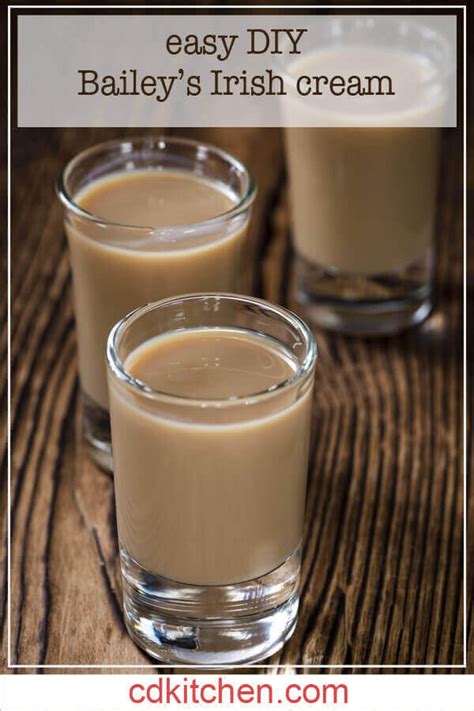 Easy Baileys Irish Cream Recipe | CDKitchen.com