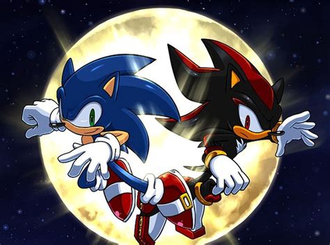 Sonic and Shadow | Sonic and shadow, Hedgehog art, Sonic the hedgehog