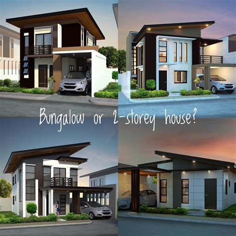 A bungalow or a 2-storey house? - MCJR Development Corporation